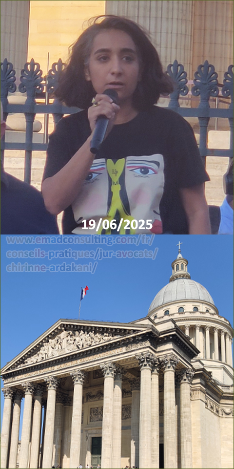 E. EMAD, Emad Consulting, Chirinne ARDAKANI, Jeudi 19 juin 2025 à 18h30
			Highlights, Lawyers