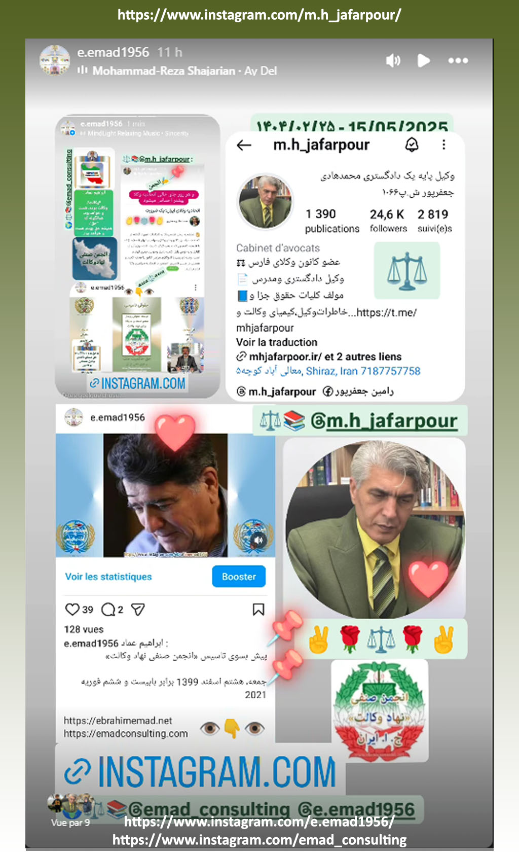 Lawyer and International Lega &Economic Adviser