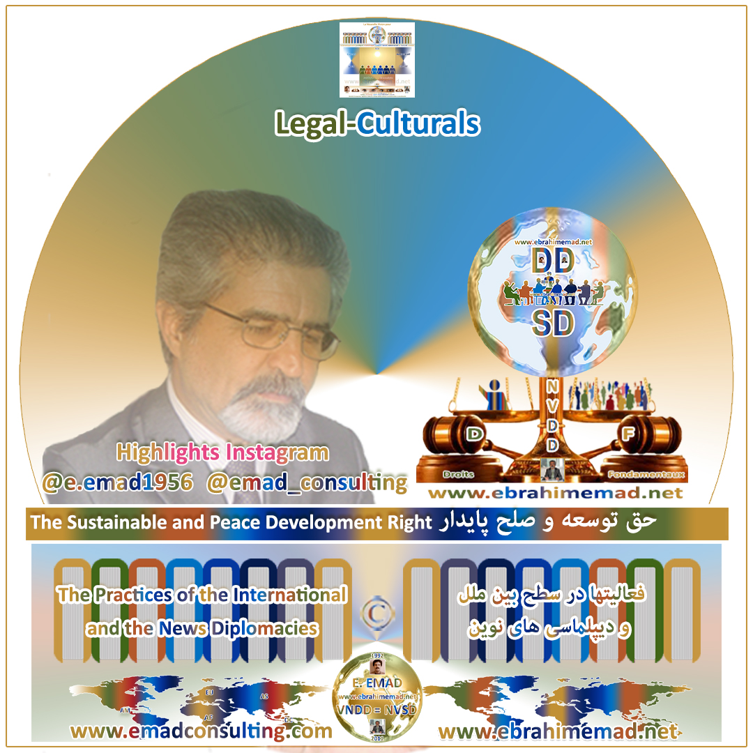 E. EMAD, EMAD Consulting, Highlights, Culturals